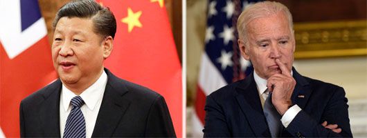 시진핑 중국 국가주석과 조 바이든 미국 대통령.   /조선일보DB