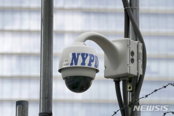 뉴욕경찰(NYPD) 감시 카메라. 뉴시스 제공