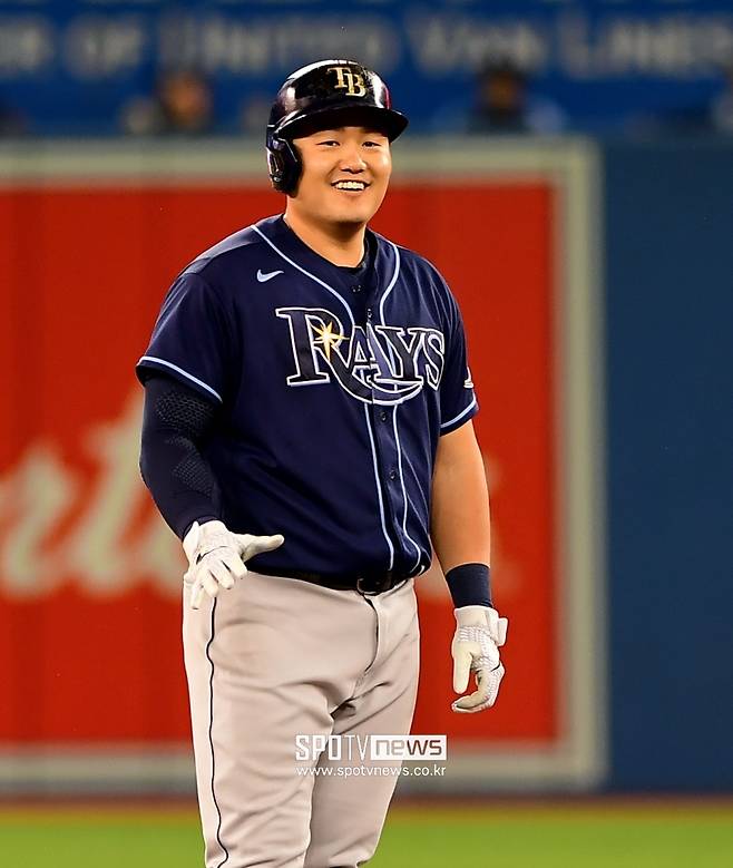 ▲ 최지만 ⓒ 토론토(캐나다 온타리오주), 조미예 특파원