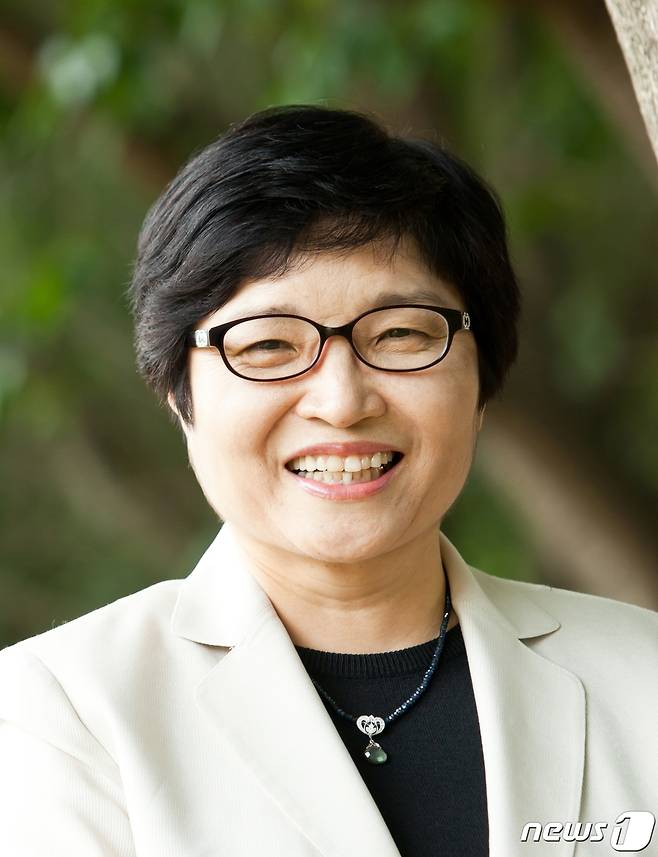 혜전대학교 제12대 총장으로 임명된 이혜숙 교수.© 뉴스1