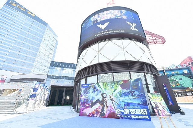중국 광저우 크로스파이어 테마파크인 '천월화선: 화선전장' 외관 /스마일게이트 제공