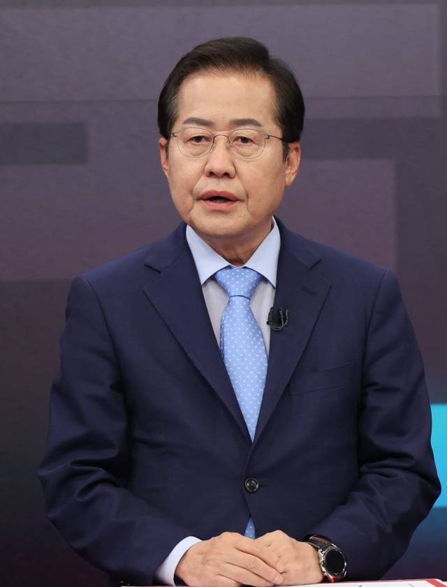 국민의힘 대선 경선 홍준표 후보. / 사진=연합뉴스