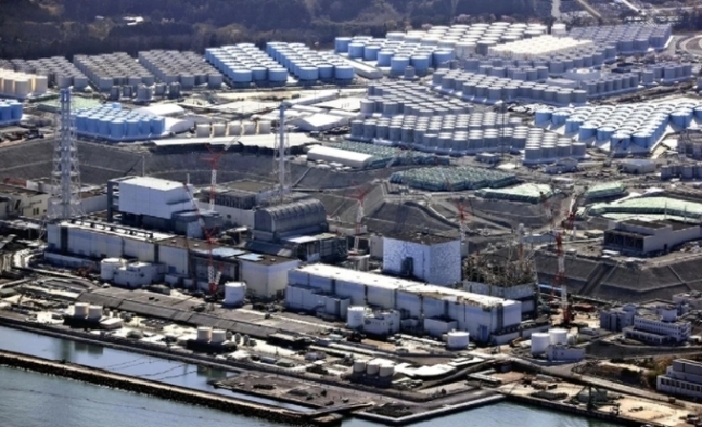 후쿠시마 제일 원전 모습. 요미우리신문