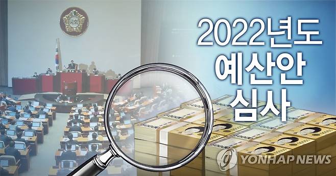 국회 예결위 2022년도 예산안 심사 (PG) [홍소영 제작] 일러스트