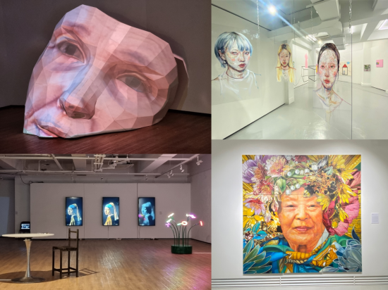 동덕여대 미술관에서 진행된 2021 성북구 여성인권 미디어 특별전 ‘행진(Women’s March)’