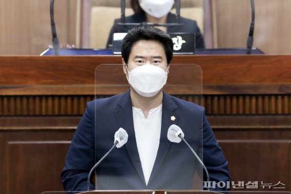 오강현 김포시의회 의원 제212회 임시회 5분자유발언. 사진제공=김포시의회