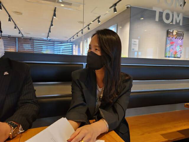 수원화성 미디어아트쇼 제작지원단 안지형 디렉터.