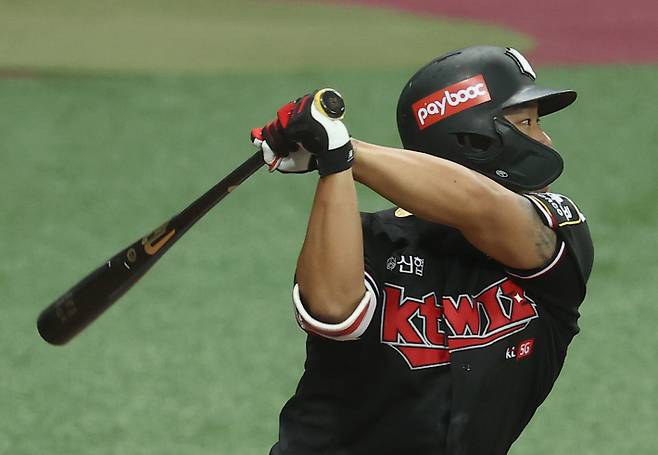 KT 강백호. 연합뉴스