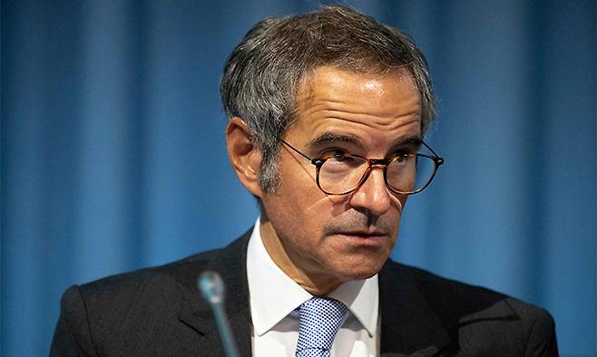 라파엘 그로시 IAEA 사무총장. AFP연합뉴스