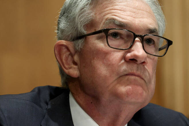 미 연준이 9월 FOMC에서 테이퍼링 가능성에 대해 입을 열자 CNBC가 금리 인상 시기에 주목해야할 종목을 선정했다. 사진은 제롬 파월 연준 의장이다.(사진= AFP)