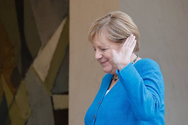 메르켈 독일 총리가 오는 26일 16년간의 총리직을 내려놓고 정계에서 은퇴한다(사진=AFP)