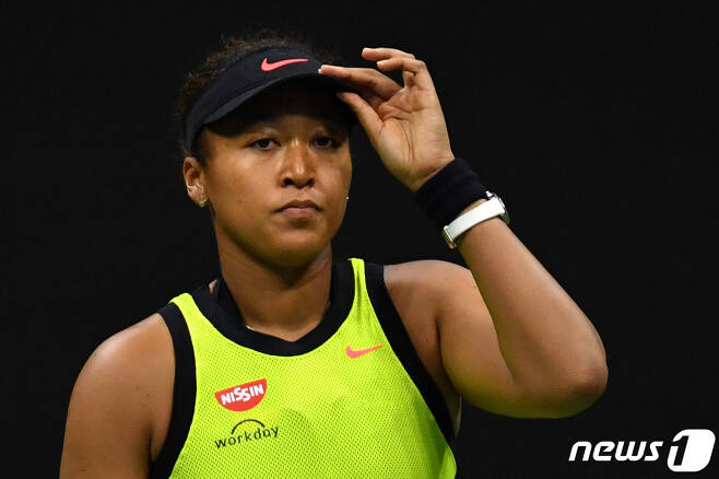여자 테니스 세계랭킹 8위 오사카 나오미.© AFP=뉴스1