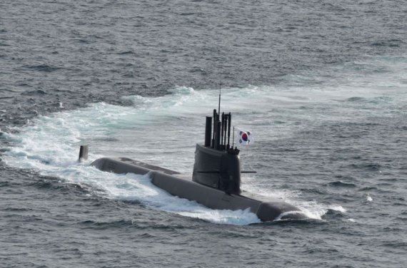 3000톤급 '도산안창호함' 해군 잠수함. 사진=해군 제공