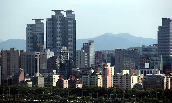 서울 강남구 삼성동과 청담동 일대 아파트 단지. 연합뉴스