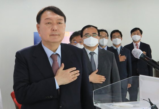 9월 22일 윤석열 전 검찰총장. 임현동 기자