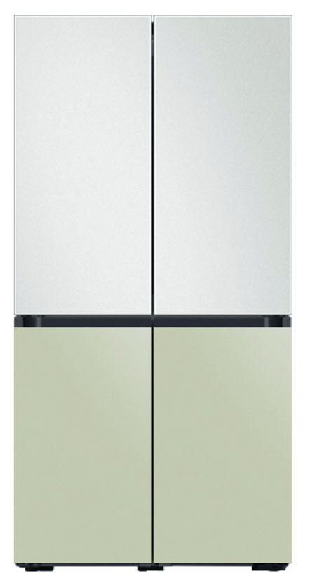 겟트에서 장기렌털로 사용할 수 있는 삼성 비스포크 냉장고 4도어 키친핏 604L RF60A91C3AP.
