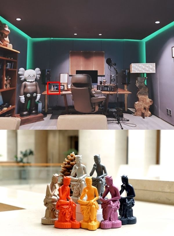 사진=방탄소년단 SNS, 국립박물관 뮤지엄샵 홈페이지