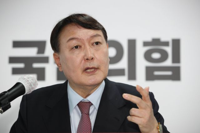 윤석열 전 검찰총장. 연합