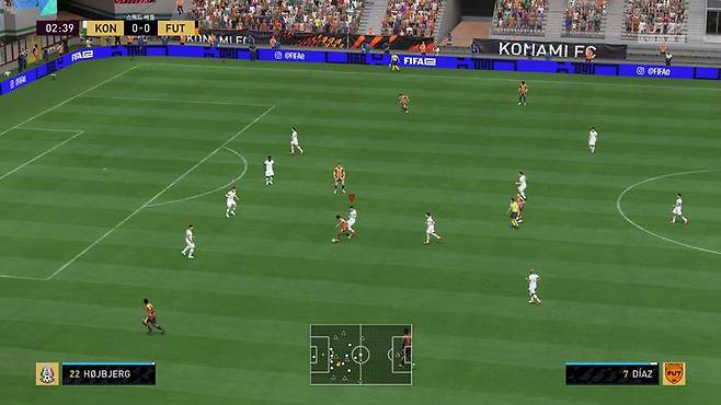 수비형 미드필더의 수비 가담이 좋아졌다.