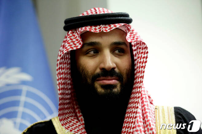 모하메드 빈 살만 알 사우드 사우디아라비아 왕세자. © 로이터=뉴스1