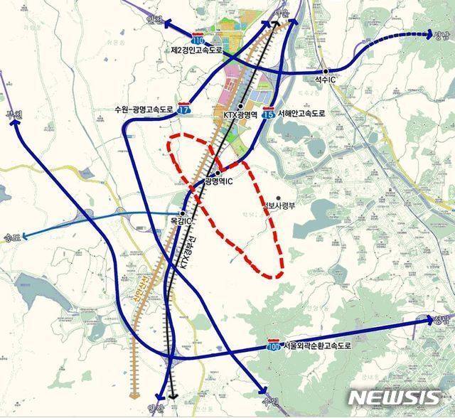서안양 친환경 융합 스마트밸리 위치