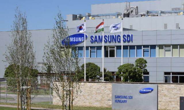 삼성SDI 헝가리 공장 전경. 삼성SDI는 롤스로이스 첫 전기차에 배터리를 공급하는 등 고급차 시장을 겨냥하고 있다./사진 제공=삼성SDI