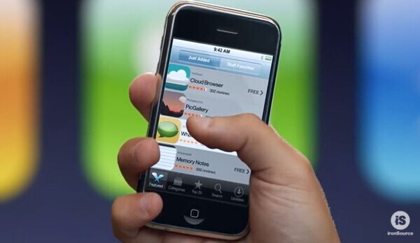 앱 경제를 위한 강력한 비즈니스 플랫폼 아이언소스. 사진=아이언소스 유튜브 캡처