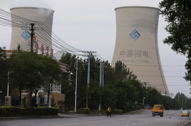 중국 랴오닝성 선양에 있는 한 석탄 화력 발전소 /로이터연합뉴스