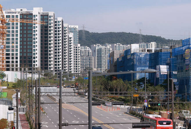 9월 24일 경기 성남시 판교대장 도시개발사업구역 일대 모습. (사진=연합뉴스)