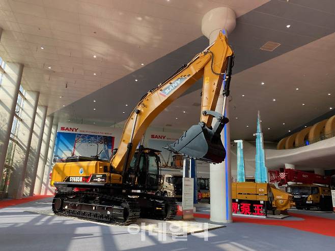 싼이중공업의 대표 제품들. 사진=신정은 기자