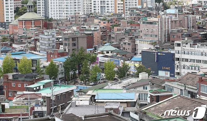 서울 시내의 빌라촌. 2021.9.8/뉴스1 © News1 임세영 기자