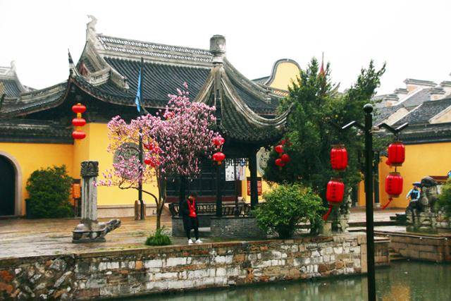 난쉰의 광혜궁. 원나라 말기 민란 영수 장사성의 행궁이던 도관이다. ⓒ최종명