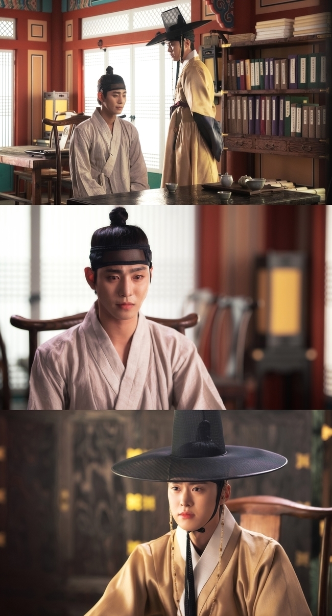 Ahn Hyo-seop and resonance stand Daechi with Erkönig seal recognition.The relationship between Ahn Hyo-seop and Yang Myung Dae-gun (Resonance) which showed friendship beyond the status in SBS drama Time Hunggi (playplay by Ha-eun/directed by Jang Tae-yu) is changing with the development of the drama.The two had a strange nervous battle between Timmy Hung (Kim Yoo-jung), and now they are confronted with opinions about the Erlkönig seal in the Haram body.In the 11th episode of Time Hunggi, which will be broadcast on October 11, Yang Myung-gun will make a decision to proceed with Erkönig Seal Recognition, which takes out Erlkönig in Harams body and seals it.Erlkönig Bong Insik is a must for the royal family as well as for the Haram.The production team unveiled the interview room where Haram and Yangmyung Daechi station with Erlkönig seal recognition.In the open photo, Haram is making a determined look, refusing to recognize the seal, which is a glimpse of Harams determination for Timmy Hung.Haram made the choice to defend Timmy Hung, even though he knew that the How to seal Erlkönig on his body was the only picture of Timmy Hung.Timmy Hung tried to leave so he could not draw.He says he does not want a seal, and Haram says he is asking for a desperate request to Yangmyung Daegun on this day, and attention is focused on their conversation.In the meantime, Yangmyeong Daegun looks at Haram with worried and complicated eyes.Earlier, Yangmyung Daegun learned more about the Haram with Erlkönig, and at the end of the last 10 broadcasts, he issued an emergency order to arrest Haram as a suspect in the gold body.It is also noteworthy why Yang Myung Dae-gun hastily caught Haram and the decision of Yang Myung Dae-gun to carry out the ceremony somehow.