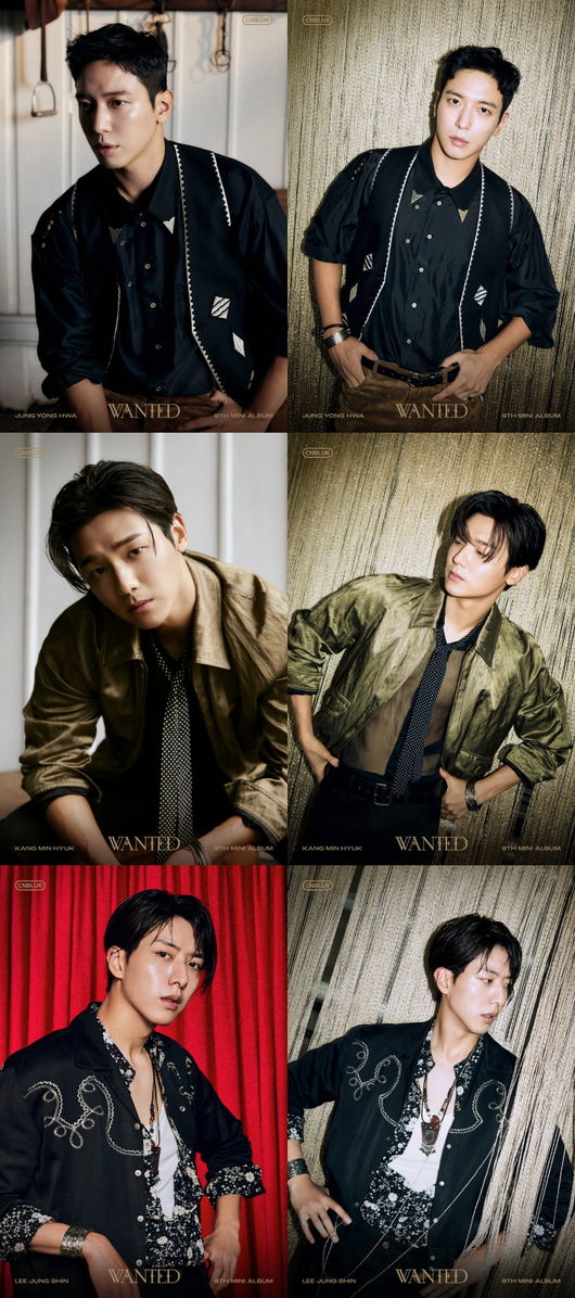 Band CNBLUE has released a second jacket photo that feels free.CNBLUEs agency, FNC Entertainment, released its second concept photo of its ninth mini album WANTED on its official SNS on the 12th.The jacket photo, released under the name ALIVE VER, attracts attention with the members who are more free, unlike the previously released DEAD VER.CNBLUE expresses the free feeling of being freed from the wrong relationship through luxurious and modern style visuals.CNBLUEs new album WANTED, released on October 20, focuses on the wrong relationships and ties surrounding us, and the courage to break them.They transform unnecessary relationships into hunters that cut off swims with scissors and gain freedom without hesitation.The title song Love Cut is a rock genre that contains the atmosphere of the late 19th century and has completed the atmosphere of the song with guitar sound and piano that can be reminiscent of western movies.Meanwhile, CNBLUEs new album WANTED soundtrack and the title song Love Cut Music Video will be released on October 20 at 6 pm on major soundtrack sites.FNC Entertainment