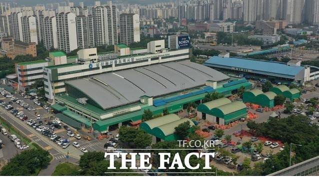 삼산농산물도매시장 전경. 사진/인천시 제공