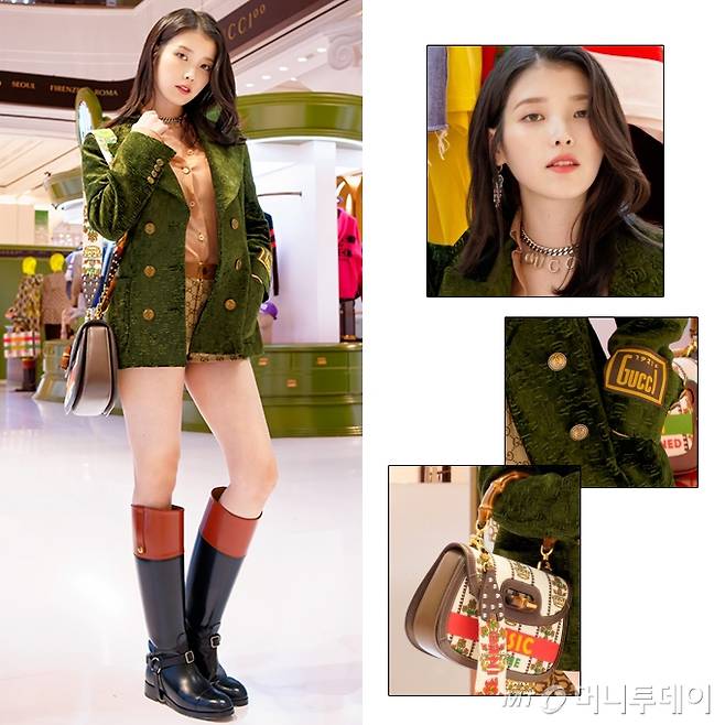 가수 겸 배우 아이유 /사진제공=구찌