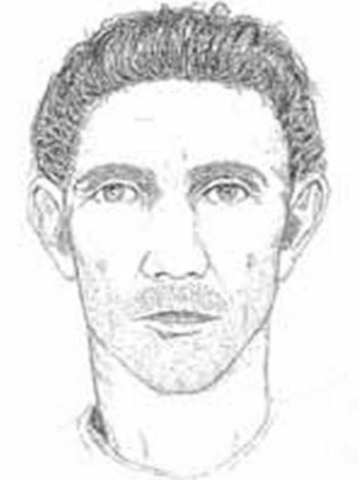 20년째 미궁에 빠져있는 토머스 웨일스 검사의 암살범으로 추정되는 인물의 스케치. /FBI 홈페이지
