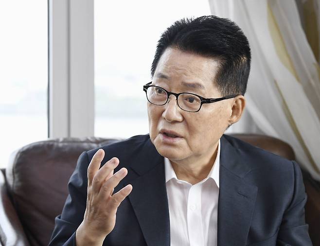 South Korea's National Intelligence Service Director Park Jie-won (Yonhap)