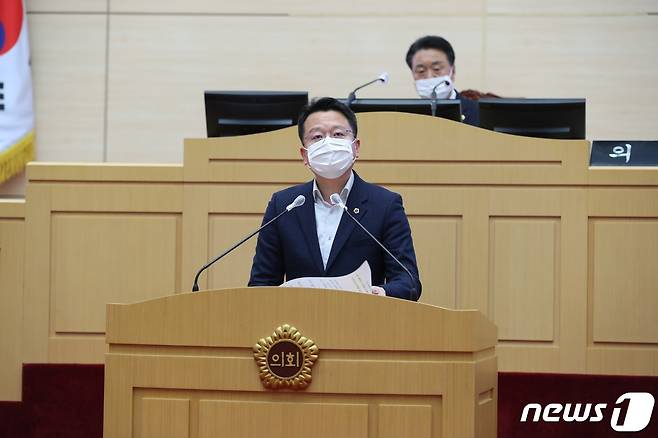 최선국 전남도의원 모습.(전남도의회 제공) 2021.6.17© 뉴스1