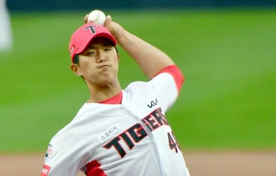 복귀 시동을 걸고 있는? KIA 선발투수 이의리 /사진=뉴시스