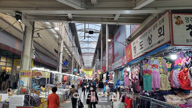 20일 오전 한산한 대구 서문시장. (사진=권오석 기자)