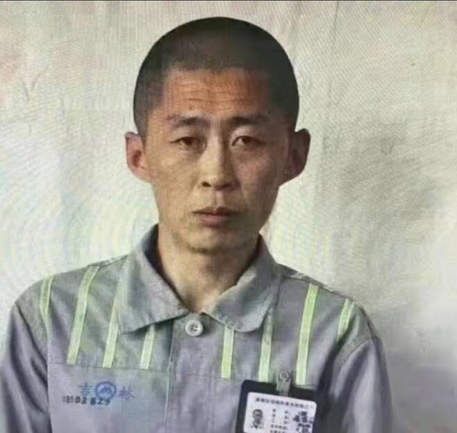 중국 국경을 넘어 강도 상해를 저질렀다가 징역형을 받고 지린성 교도소에 수감 중이던 북한인 주현건씨. 지난 18일 탈옥해 당국이 수색에 나섰다.