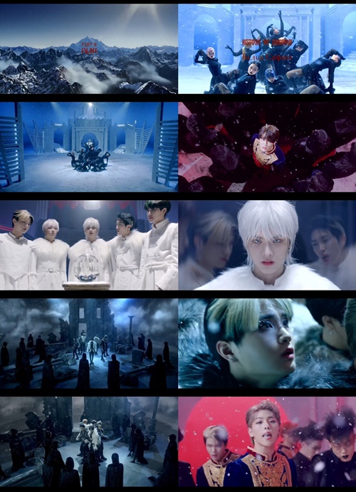 사진=킹덤 ‘Black Crown(블랙 크라운)’ 뮤직비디오 캡쳐