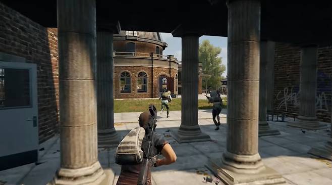 크래프톤 모바일 게임 '배틀그라운드: 뉴스테이트' 트레일러 영상 (크래프톤 제공) © 뉴스1