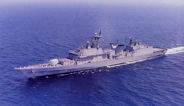 한국형 구축함(KDX-I).
