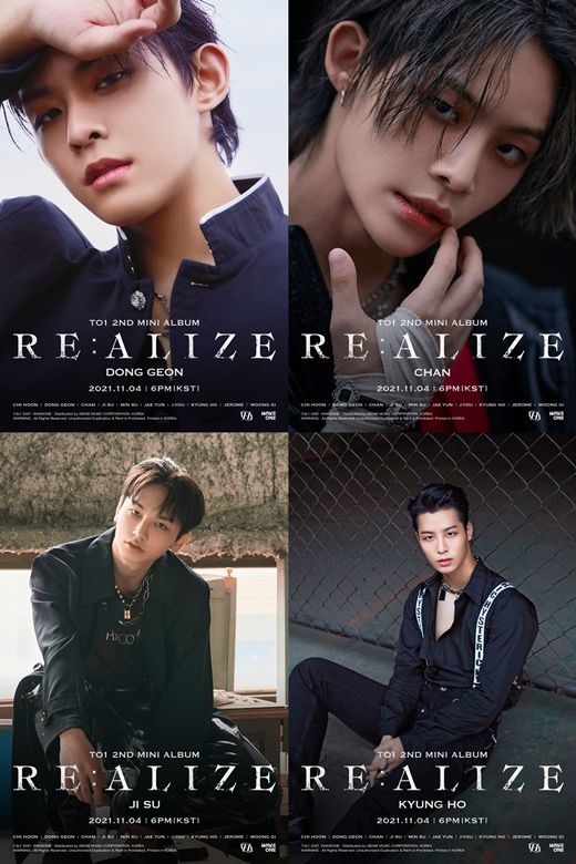 Group TO1 (thioone) heralded a rough charisma with a Real X version of Poster.Thione released five personal Posters versions of Real X of the second Mini album Re:AlIZE on the official SNS at 0:00 on the 22nd.Chan, The same conditions, Jerome, Guard, and JiSoo in the poster version of Real X released sequentially on the day overwhelmed the attention at once, giving a heavy charisma with black styling.First, Chan sensibly digested his wet hairstyle, drawing attention, adding a rough charm to his bandages and intense eyes that wrapped his hands around him.The spectacular visuals of The same conditions, which overlooks the camera and creates a languid mood, also filled the screen and completed the dark atmosphere.Jerome sat slanted in a chair, giving off a chic charisma and a more attractive look.Guard has a clean pomade styling that makes his dark features more prominent, and he sits out of the barbed wire and adds wild charm with deep eyes.GiSoo, who showcased her sophisticated styling with a leather jacket and bold accessories, revealed her inseparable presence with a deadly aura.The five members showed their mature charm with their individuality and led to expectations for the new album.Especially, the sporty yet refreshing charm introduced through the first Mini album Re:BORN released in May raised the curiosity of fans with the rough masculine beauty that reverses.Thione will showcase its infinite concept digestion power by releasing a variety of concept posters including Real X version, LIE X version, and MIX version, which contain various charms and personality.As the group Poster of Mood, which is opposite to the logo film of the question, and the comeback schedule Poster, have been opened in turn, raising expectations for the release of new news, fans attention is focused on various teeing content that thioone will show in the future.Lee:AlIZE is a new album released about six months after the first Mini album Lee:BORN and contains the evolved identity of thioone.Thione will write a powerful 10-color growth story that will leap to the rough world with this album.Thiones mini-second album, Re:AlIZE, will be released on various online music sites at 6 pm on November 4.