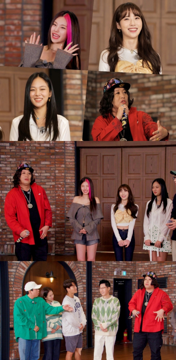 정준하, 예지(ITZY), 비비, 루다(우주소녀)가 SBS '런닝맨'에 출연한다./사진=SBS