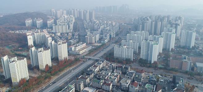 경기도 김포의 아파트 단지 모습. [연합]