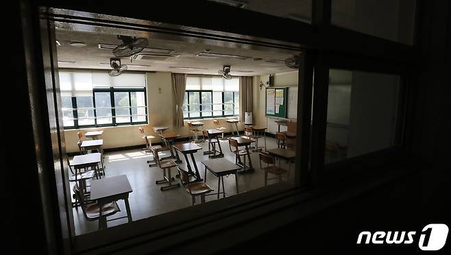 고등학교 교실. (사진은 기사 내용과 무관함)/뉴스1 © News1