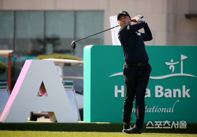 이태훈 1번홀 드라이버 티샷. 양미정 기자 certain@sportsseoul.com